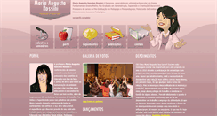 Desktop Screenshot of mariaaugustarossini.com.br